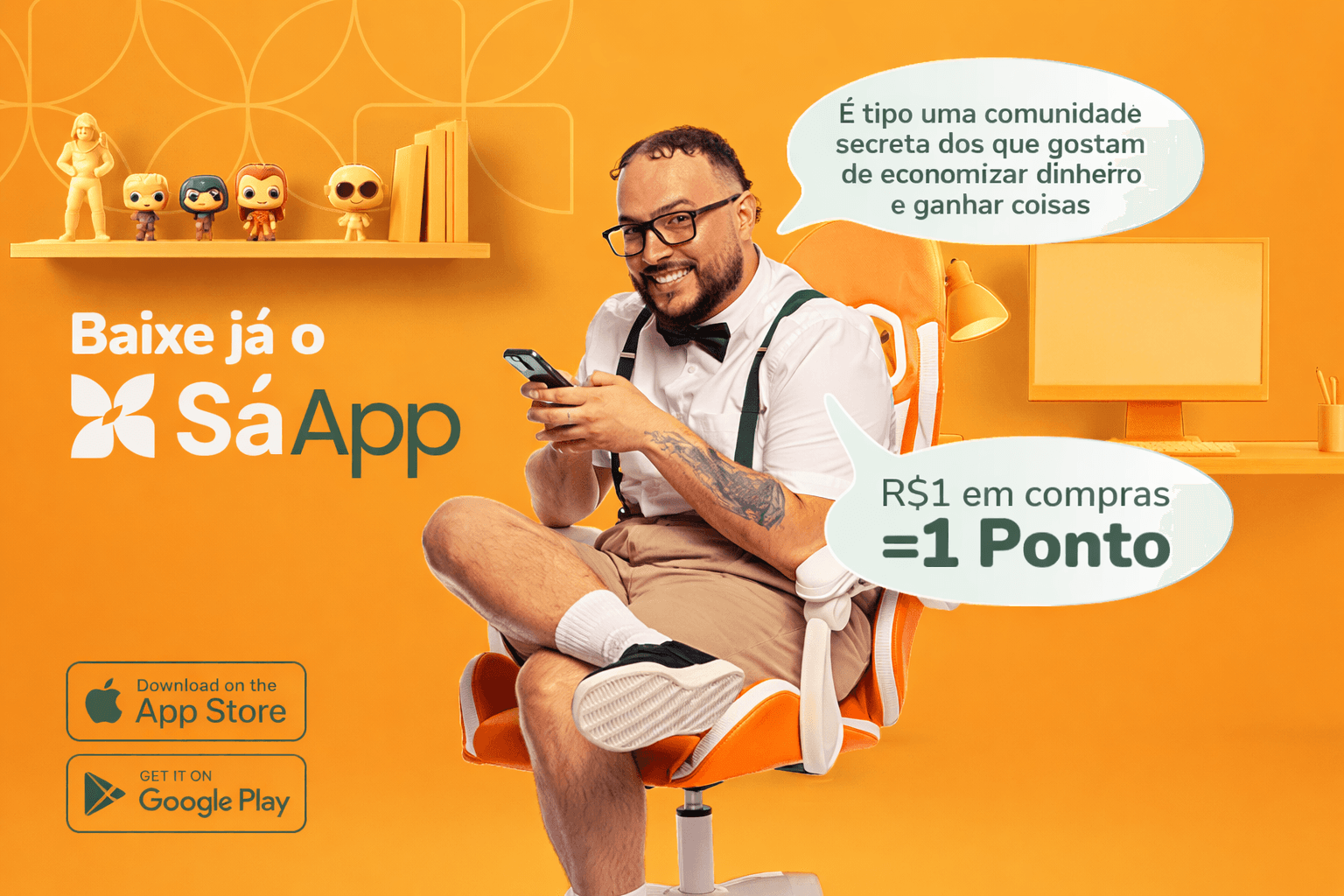 Banner do App Sá Cavalcante