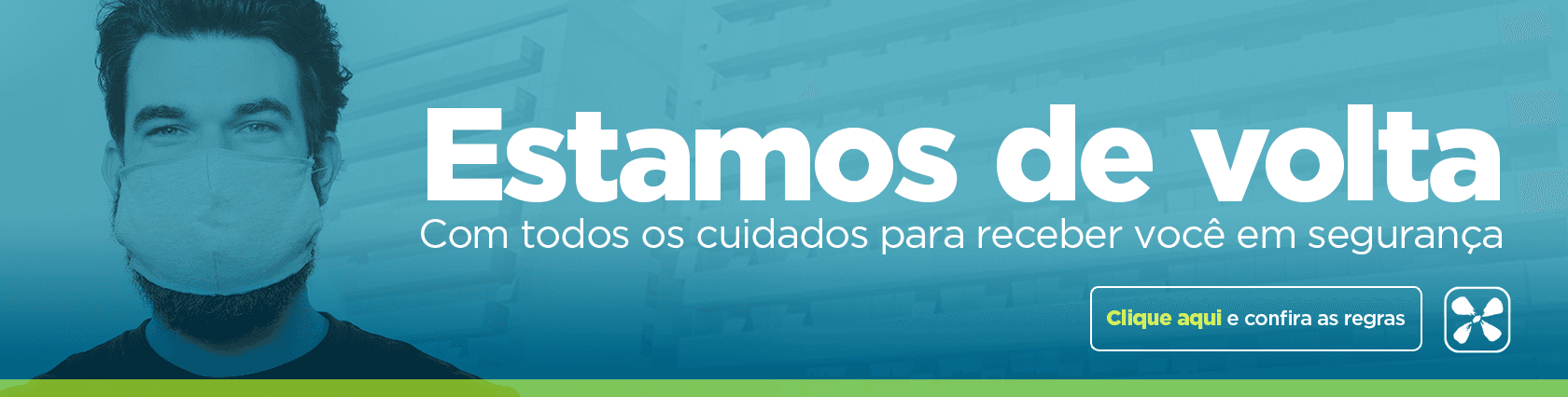 Imagem de banner da novidade REABERTURA - SHOPPING RIO POTY