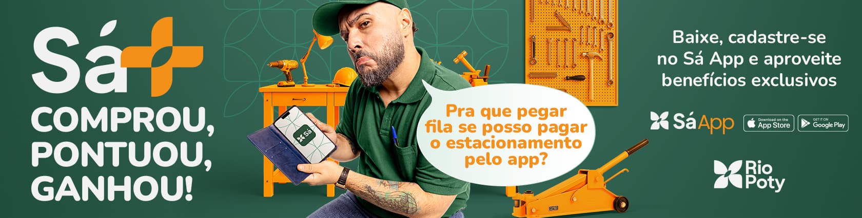 Imagem de banner da novidade Sá+