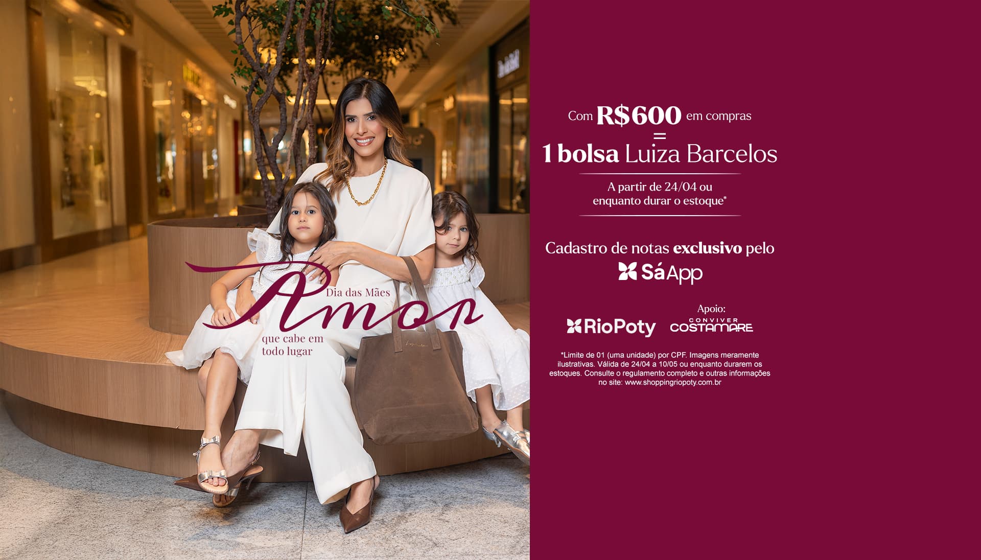 Imagem de banner da novidade CAMPANHA DIAS DAS MÃES