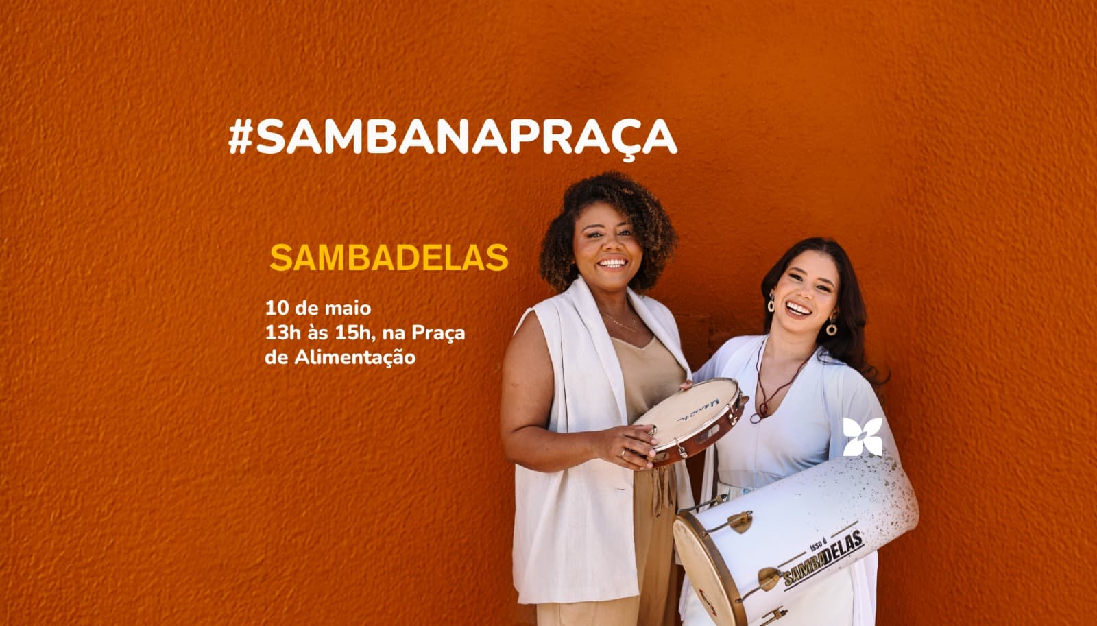 Imagem de banner da novidade Samba na Praça