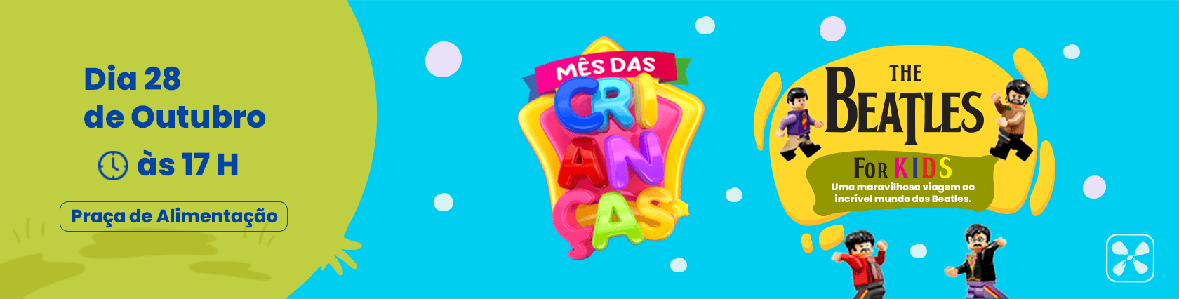 Imagem de banner da novidade THE BEATLES FOR KIDS