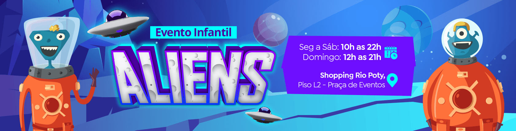 Imagem de banner da novidade Parque Aliens