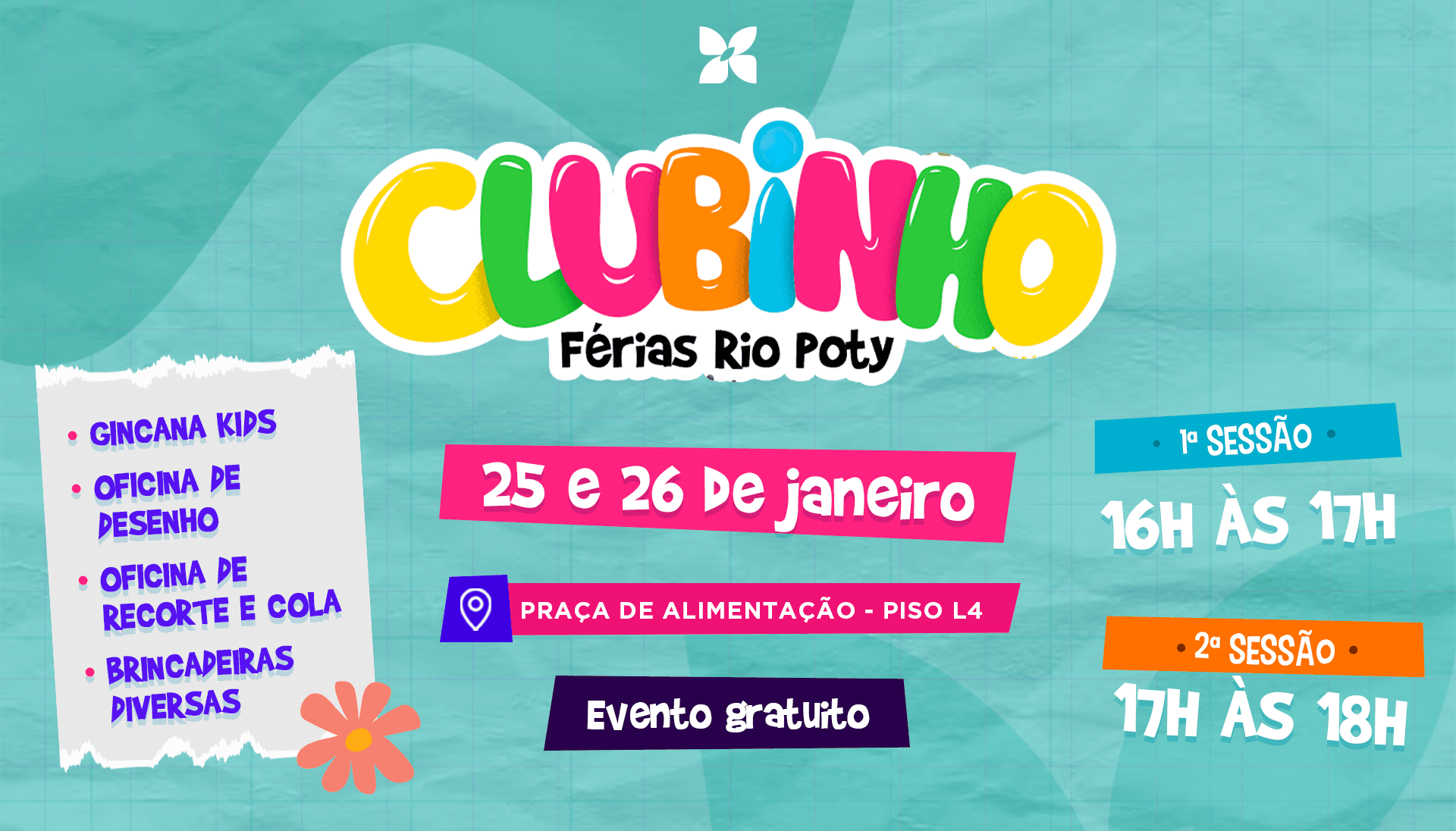 Imagem do(a) Clubinho de Férias Rio Poty